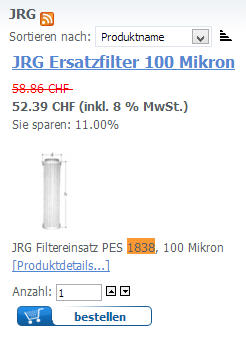 JRG Feinfilter 1838.100