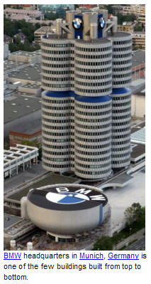 bmw four-cylinder building munich