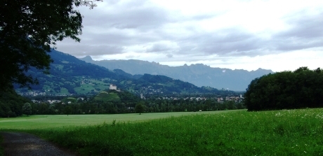 p5 dark middle ages castle without a moat - unconquerably and impregnable - burg gutenberg balzers/liechtenstein